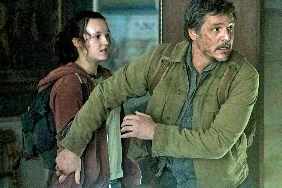 Bella Ramsey i Pedro Pascal w serialu "The Last of Us" Bella Ramsey i Pedro Pascal w serialu "The Last of Us"