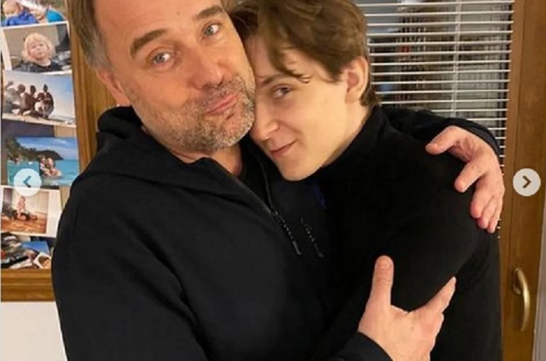 Łukasz Nowicki pokazał syna