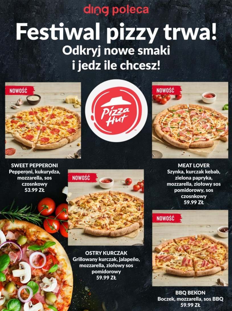 Gazetka promocyjna Pizza Hut - wygasła 437 dni temu