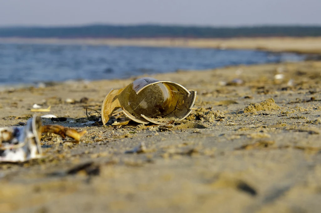 Śmieci na plaży to codzienność, którą trzeba zmienić