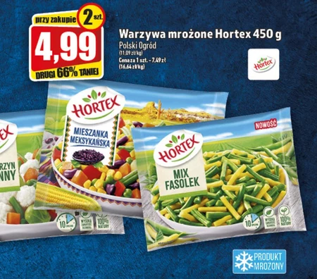 Mrożone warzywa Hortex