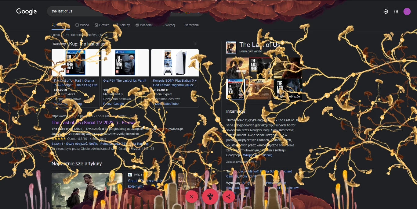 Więcej grzyba, wyszukiwarka wytrzyma! Więcej grzyba, wyszukiwarka wytrzyma!