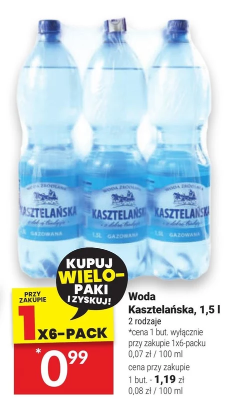 Woda mineralna Kasztelańska