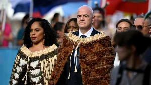 Gianni Infantino z wizyta w Nowej Zelandii