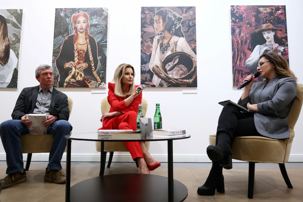 Premiera książki Joanny Racewicz "Sypiając z prezesem". Beata Tadla, Joanna Racewicz