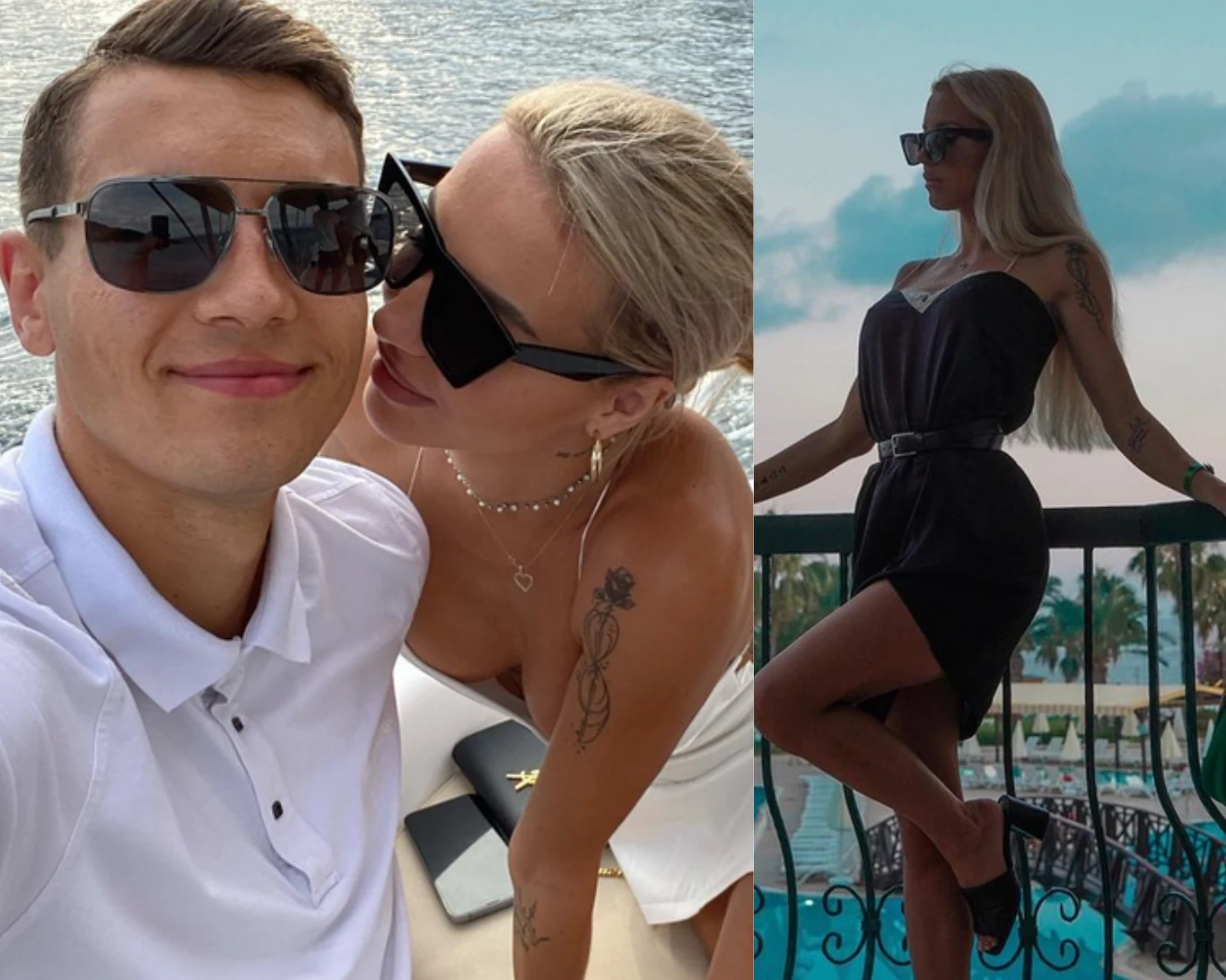 Jakub Kiwior i Claudia Kowalczyk Jakub Kiwior i Claudia Kowalczyk