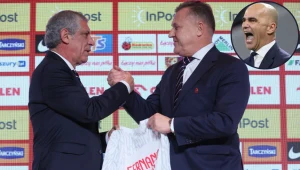 Prezes PZPN Cezary Kulesza zatrudnił w roli selekcjonera Fernando Santosa. Wcześniej związek negocjował z Roberto Martinezem (z prawej)