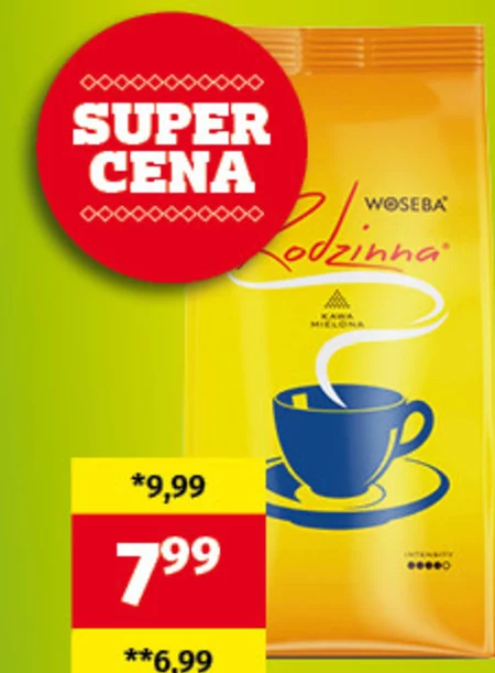 Woseba Rodzinna Kawa mielona 250 g