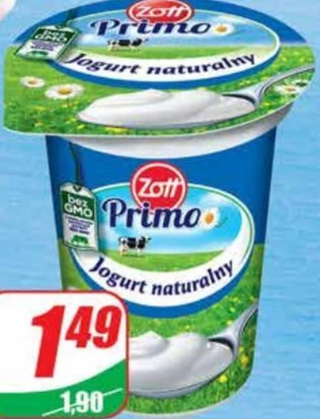 Zott Primo Jogurt naturalny 180 g