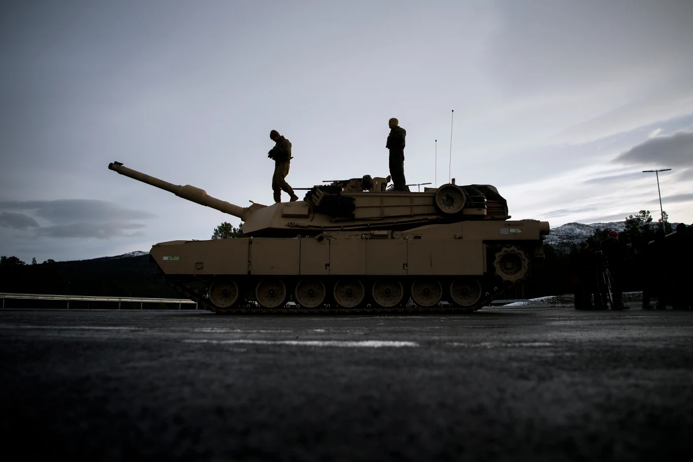 Amerykański czołg M1 Abrams (zdj. ilustracyjne) Amerykański czołg M1 Abrams (zdj. ilustracyjne)