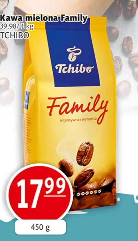 Eduscho Family Classic Kawa palona mielona 450 g