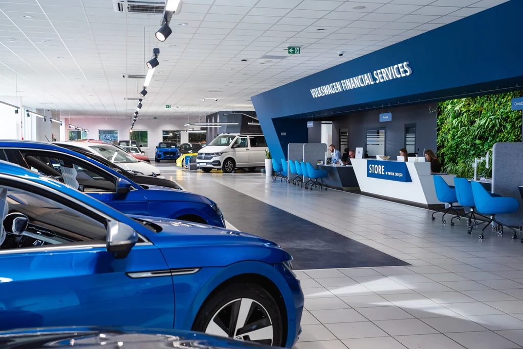 Volkswagen Financial Services Store to przyjazny klientom salon sprzedaży aut używanych 