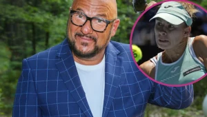 Piotr Gąsowski i Magda Linette