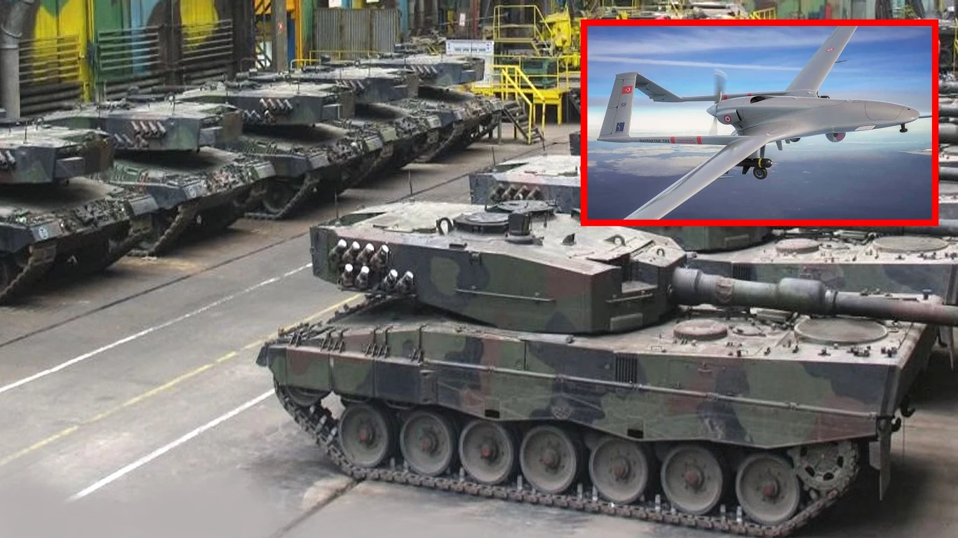 Flota dronów leci do Ukrainy. Wesprą Leopardy i Abramsy Flota dronów leci do Ukrainy. Wesprą Leopardy i Abramsy