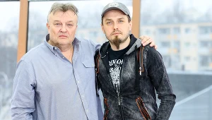 Krzysztof Cugowski z synem Piotrem