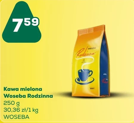 Woseba Rodzinna Kawa mielona 250 g