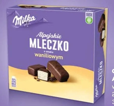 Milka Alpejskie Mleczko Pianka o smaku waniliowym 330 g