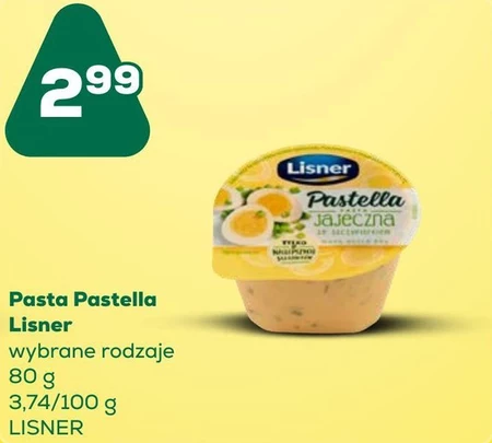 Lisner Pastella Pasta jajeczna ze szczypiorkiem 80 g