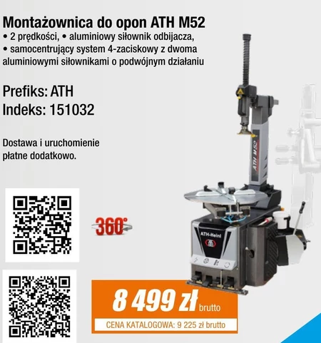 Montażownica do opon ATH