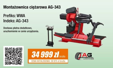 Montażownica do opon AG Proffesional Machines