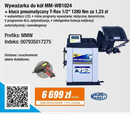 Wyważarka do kół Magneti Marelli