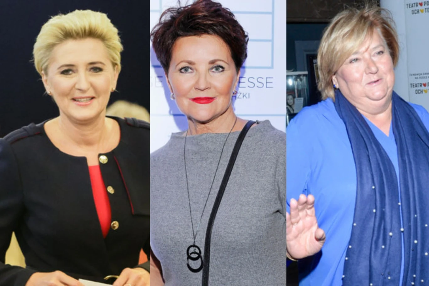 Agata Duda, Jolanta Kwaśniewska, Anna Komorowska Agata Duda, Jolanta Kwaśniewska, Anna Komorowska