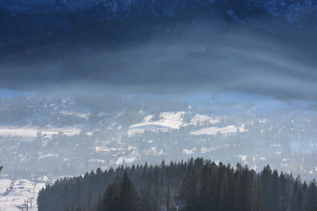 Smog nad Zakopanem.