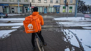 Kurier Pyszne.pl dostarczający żywność w Gdańsku
