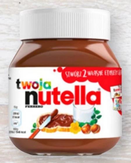 Nutella Krem do smarowania z orzechami laskowymi i kakao 350 g