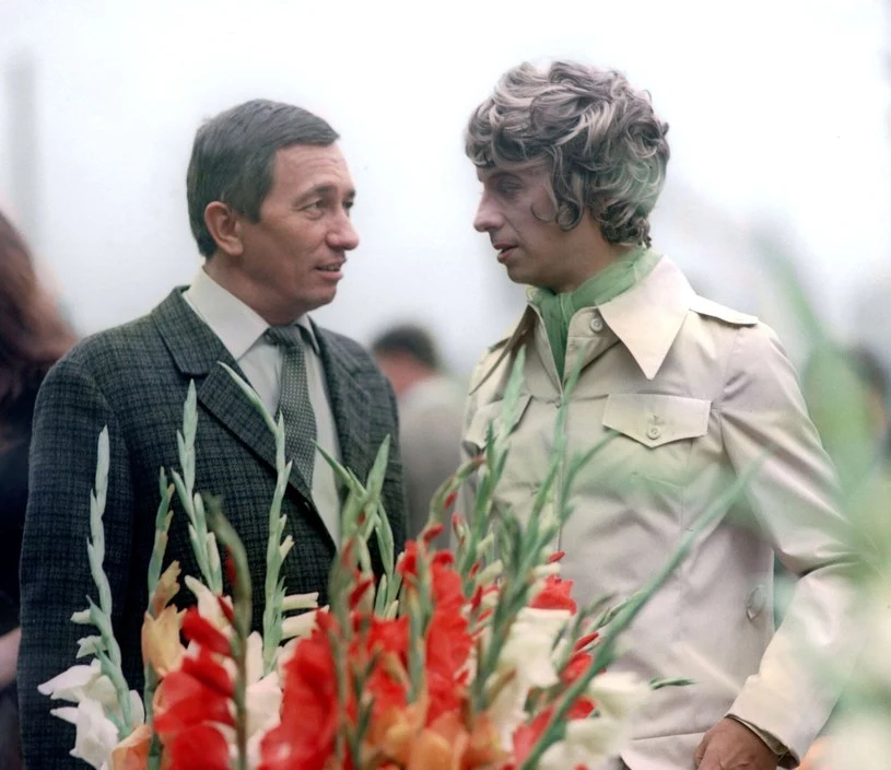 Jerzy Dobrowolski i Wojciech Pokora w "Poszukiwany, poszukiwana" Jerzy Dobrowolski i Wojciech Pokora w "Poszukiwany, poszukiwana"