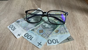Dofinansowanie do okularów to zwykle ok. 200-300 zł 