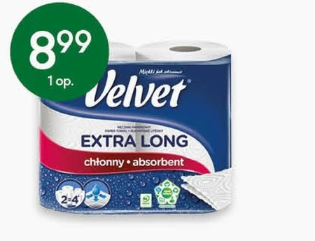 Velvet Extra Long Ręcznik papierowy 2 rolki