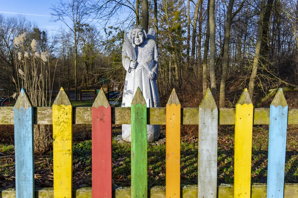 Aniołowo jest wyjątkowo malowniczym miejscem