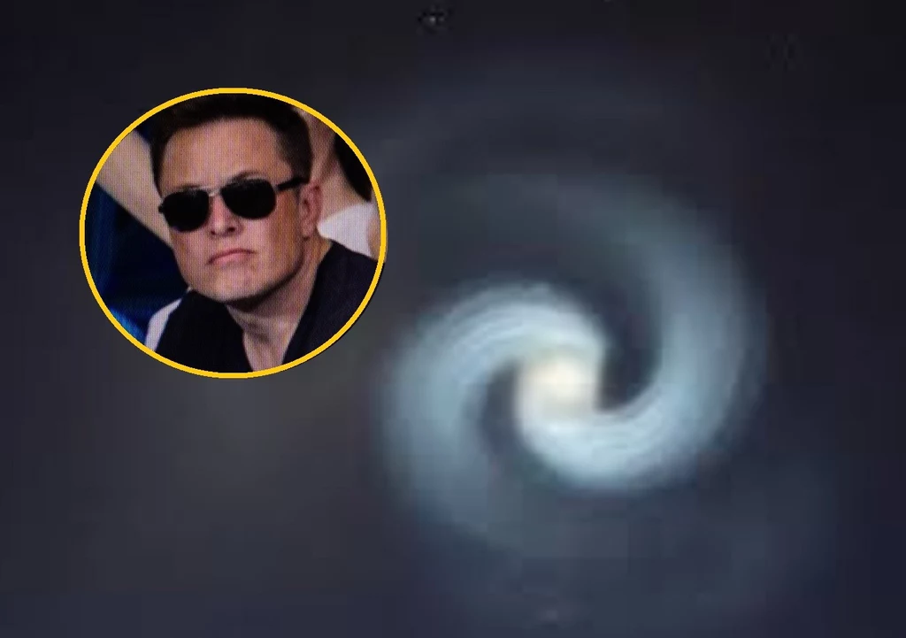 Starty rakiet koncernu SpaceX należącego do Elona Muska wywołują na niebie efektowne spirale