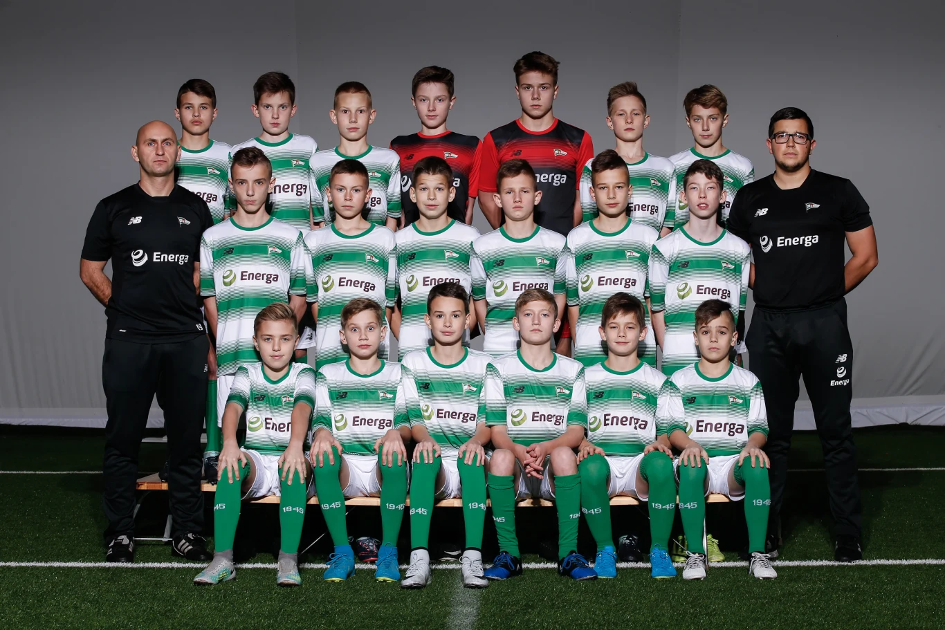 12-letni Antoni Mikułko w barwach trampkarzy Lechii Gdańsk