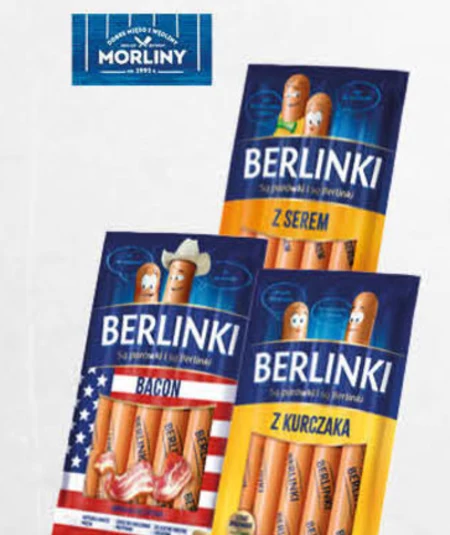 Berlinki Kiełbasa z kurczaka 250 g