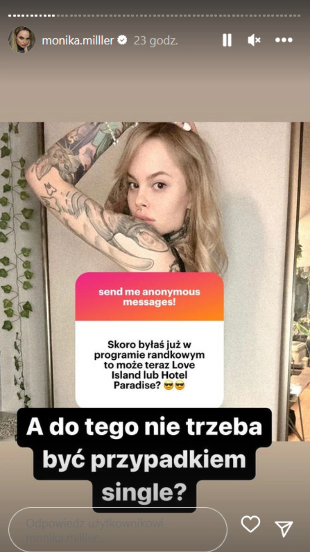 Monika Miller już nie jest singielką Monika Miller już nie jest singielką