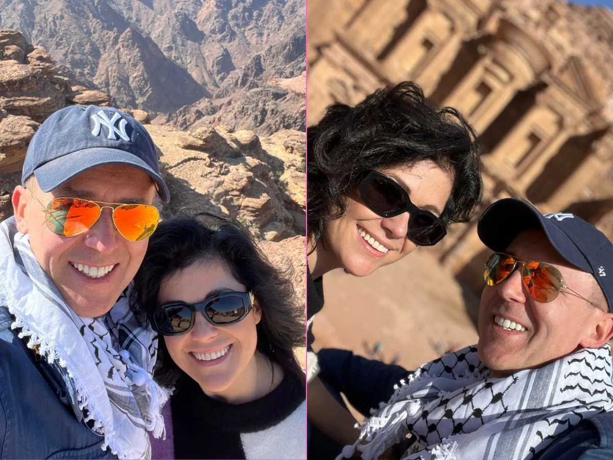 Katarzyna Cichopek i Maciej Kurzajewski w Jordanii Katarzyna Cichopek i Maciej Kurzajewski w Jordanii