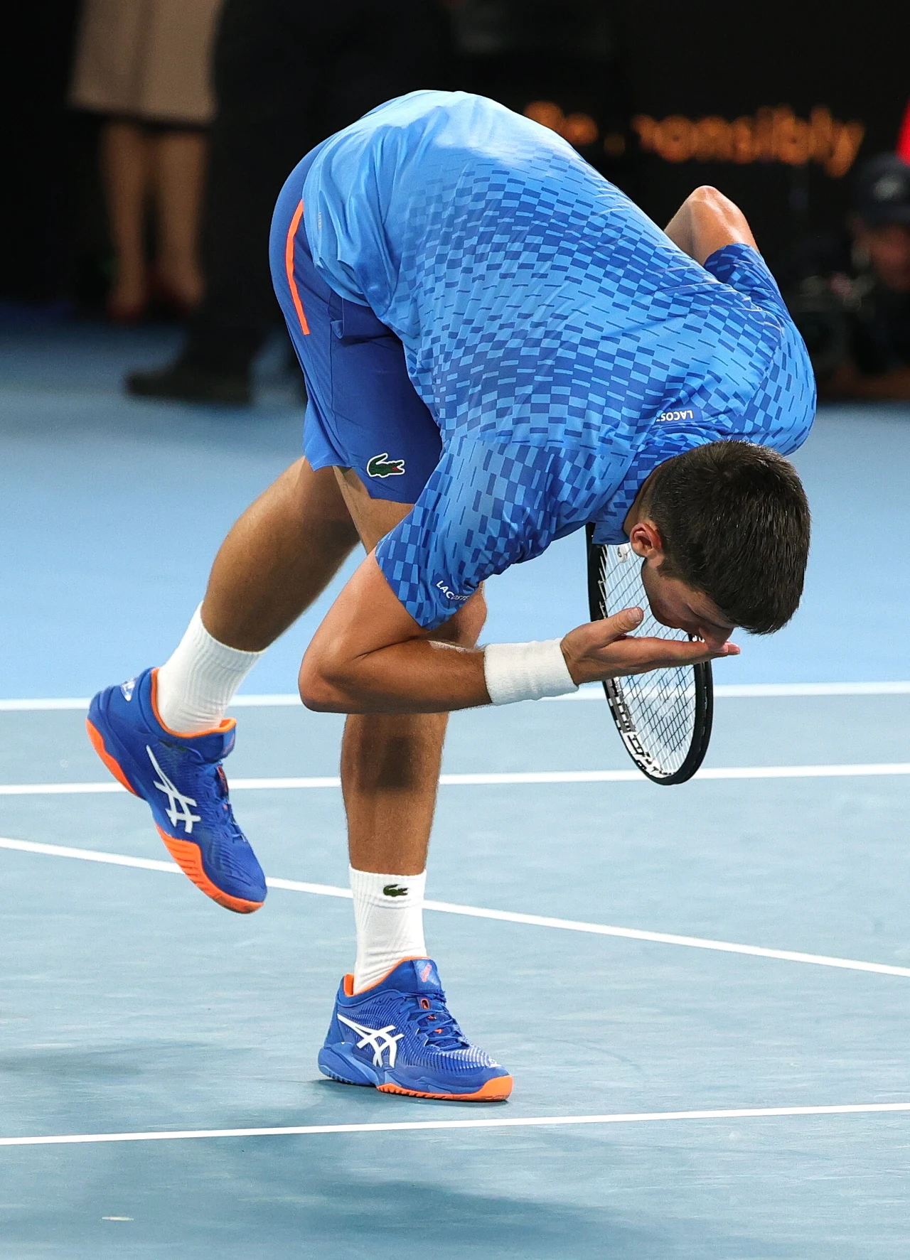 Novak Djoković na korcie Australian Open