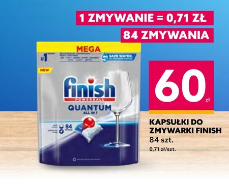 Kapsułki do zmywarki Finish