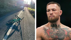 Conor McGregor miał sporo szczęścia. Po wypadku drogowym Irlandczyk był jedynie nieco poobijany...