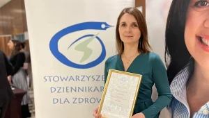 Małgorzata Janik, dziennikarka Interii ZDROWIE, została nagrodzona w konkursie "Dziennikarz Medyczny Roku 2022"