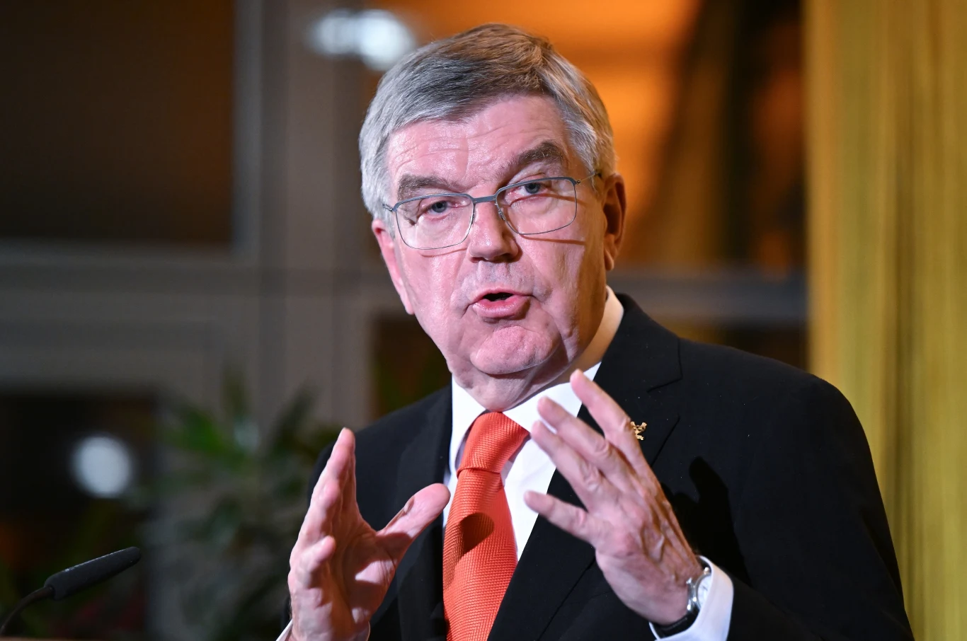 Thomas Bach, przewodniczący MKOl Thomas Bach, przewodniczący MKOl