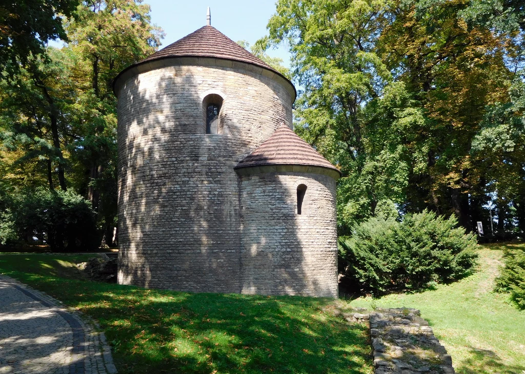 Romańska rotunda jest świetnie zachowana