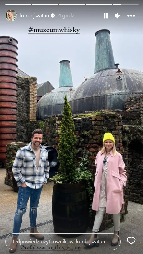 Barbara Kurdej-Szatan i Rafał Szatan polecieli do Irlandii na finał WOŚP https://www.instagram.com/kurdejszatan/ Barbara Kurdej-Szatan i Rafał Szatan polecieli do Irlandii na finał WOŚP https://www.instagram.com/kurdejszatan/