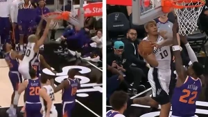 Jeremy Sochan w akcji