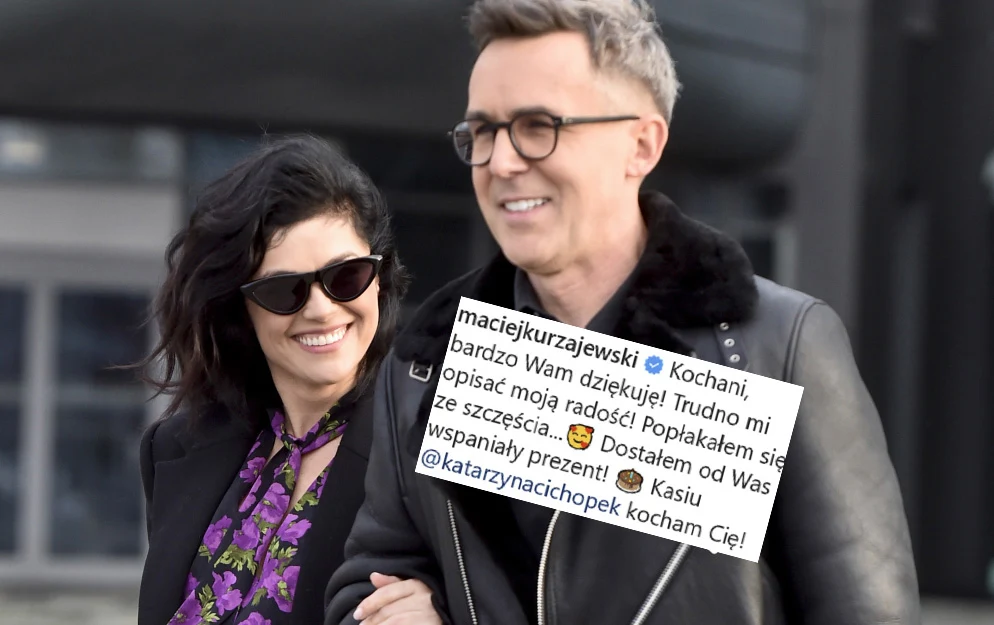 Katarzyna Cichopek i Maciej Kurzajewski Katarzyna Cichopek i Maciej Kurzajewski