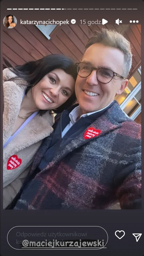 Katarzyna Cichopek, Maciej Kurzajewski Katarzyna Cichopek, Maciej Kurzajewski