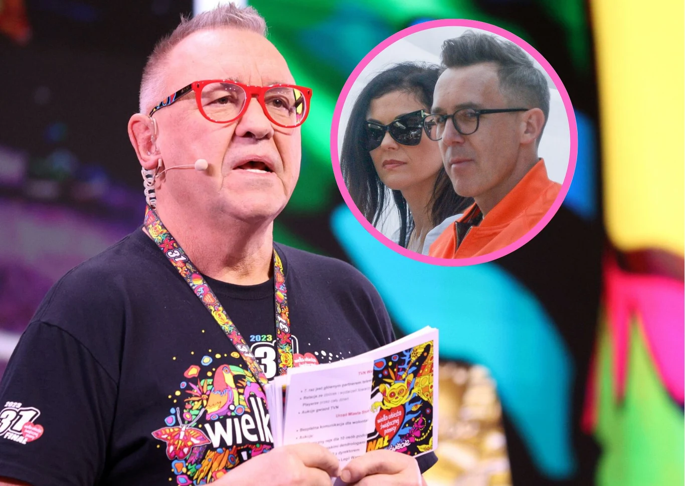 Jurek Owsiak, Katarzyna Cichopek, Maciej Kurzajewski Jurek Owsiak, Katarzyna Cichopek, Maciej Kurzajewski