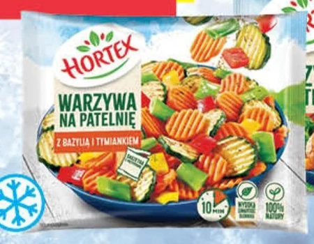 Hortex Warzywa na patelnię z bazylią i tymiankiem 450 g